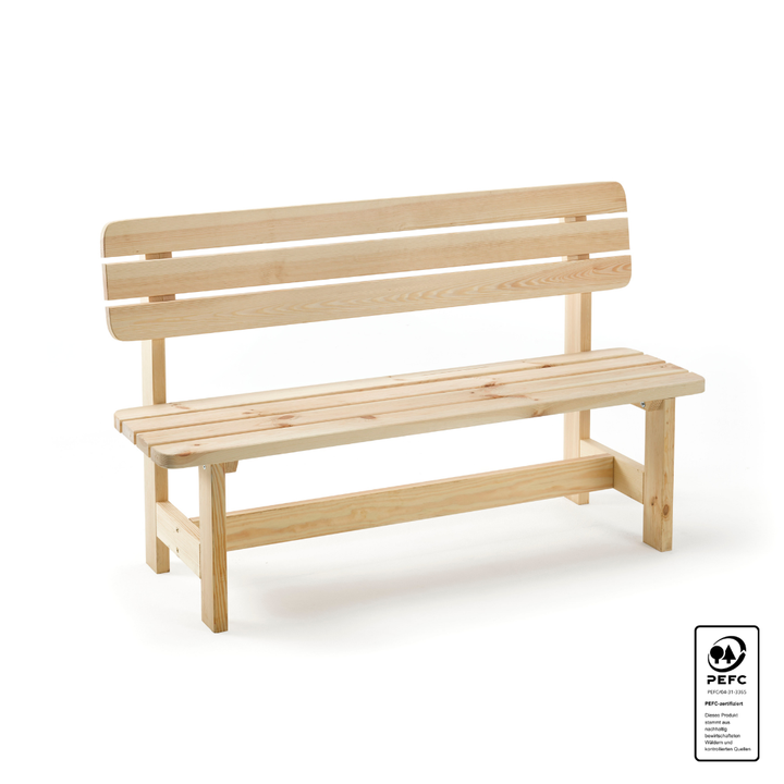 Kiefernholz Bank natur