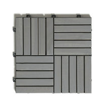 Lade das Bild in den Galerie-Viewer, Holzfliese Akazie Stone (30 x 30 cm)
