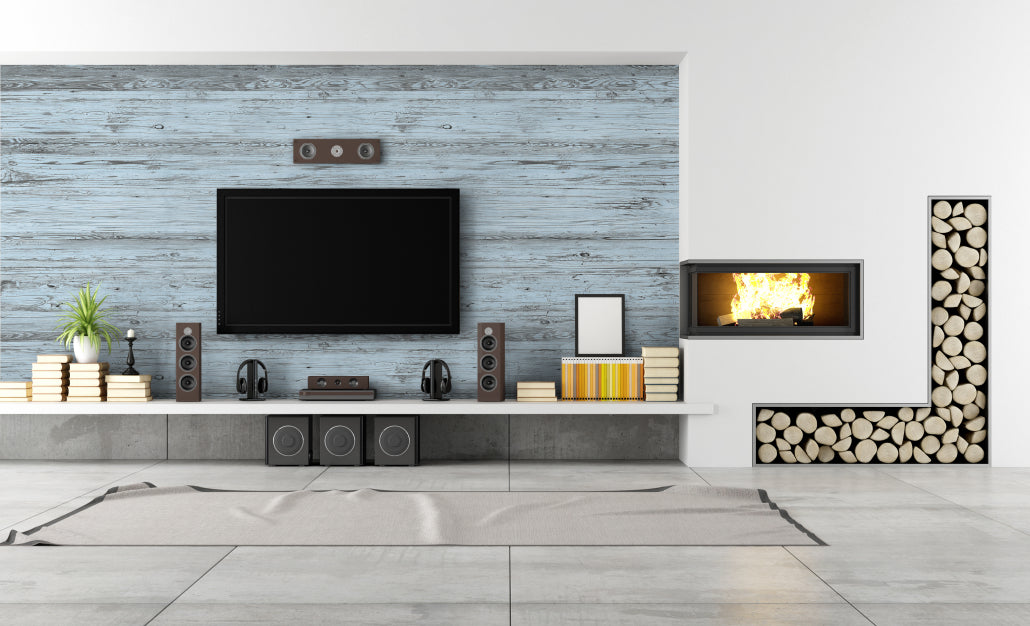 Holzpaneel zum Kleben – Design Gletscher