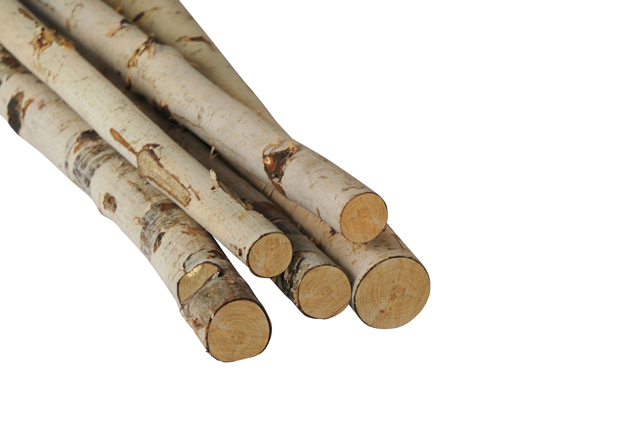 DIY Holzdeko – Birkenstamm 90 cm, ø 2-4 cm – iWerk24